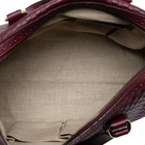 Gucci Leather Microguccissima Brogue Duilio Boston Bag 6