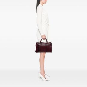 Gucci Leather Microguccissima Brogue Duilio Boston Bag 7