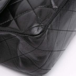 Chanel Quilted Black Medium Classic Lambskin Double Flap 10