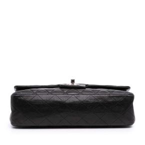Chanel Quilted Black Medium Classic Lambskin Double Flap 3