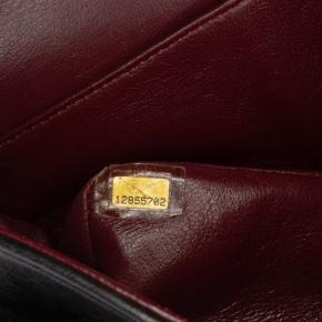 Chanel Quilted Black Medium Classic Lambskin Double Flap 6