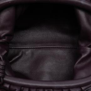 Bottega Veneta Deep Purple  Lambskin The Mini Pouch Crossbody 4