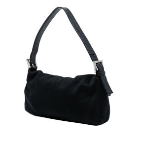 Fendi Black Neoprene Baguette 2