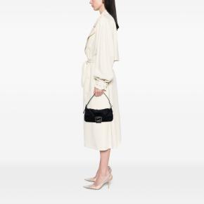 Fendi Black Neoprene Baguette 7