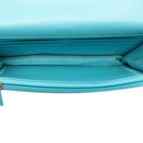 Chanel Blue Denim 19 Flap Wallet On Chain 4