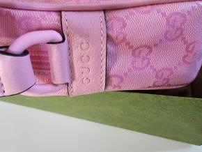 Gucci Pink GG Mini Shoulder Bag 8