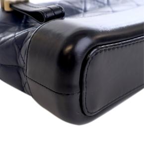 Chanel Navy Blue Small Bicolor Aged Calfskin Gabrielle Crossbody 11