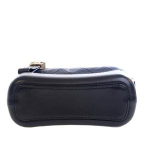 Chanel Navy Blue Small Bicolor Aged Calfskin Gabrielle Crossbody 5