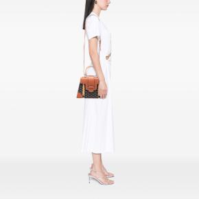 Goyard Black Goyardine Saigon Structured PM 7