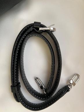 Toteme Black T-Lock Grained Leather Bag 7