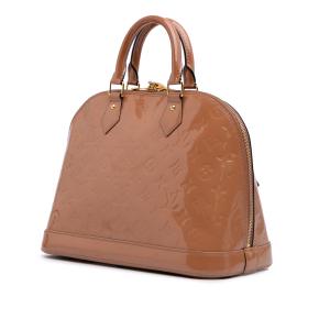 Louis Vuitton Tan Monogram Vernis Alma PM 2
