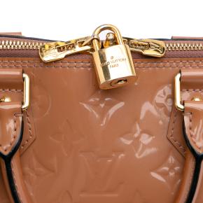 Louis Vuitton Tan Monogram Vernis Alma PM 8