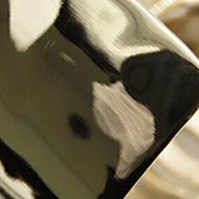 Chanel Faux Pearl Clover Cuff Bracelet 10