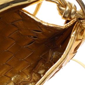 Bottega Veneta Gold Baby Metallic Lambskin Intrecciato Sardine 7