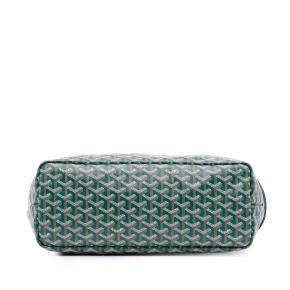 Goyard Green Goyardine Chien-Gris Pet Carrier 3