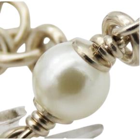 Chanel Faux Pearl Rhinestones Bracelet 7