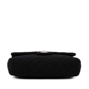 Chanel Black Medium Classic Mesh Single Flap 3