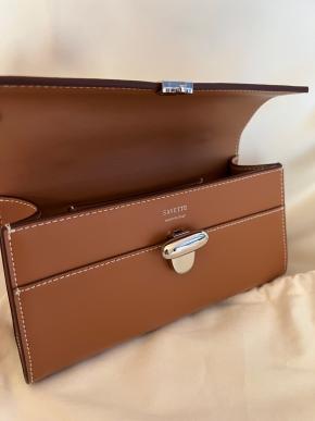Savette Tan Symmetry Pochette 6