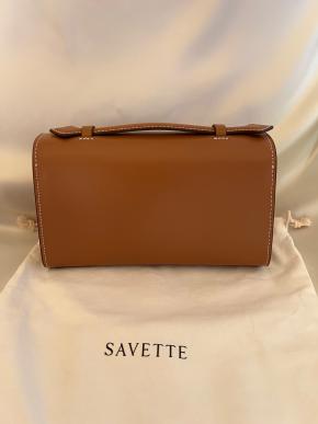 Savette Tan Symmetry Pochette 3