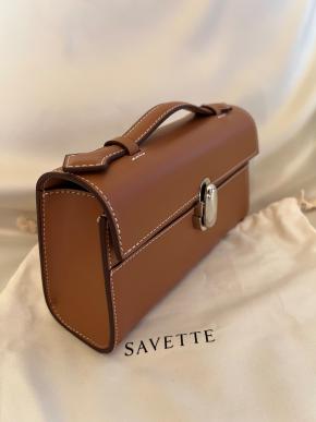 Savette Tan Symmetry Pochette 4