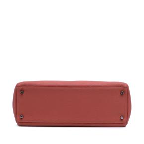 Hermes Red Togo Kelly II Retourne 35 3