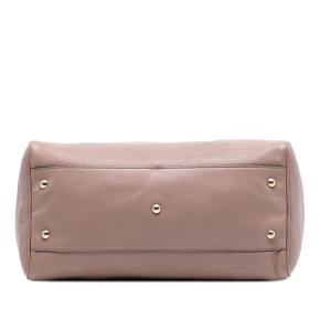 Gucci Blush Medium Calfskin Bamboo Shopper Boston Bag 3