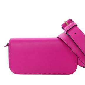 Valentino Hot Pink Small Calfskin VLogo Loco Satchel 8