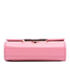 Valentino Small Pink Leather VLogo Type Crossbody 4