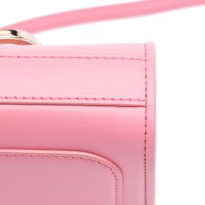 Valentino Small Pink Leather VLogo Type Crossbody 10