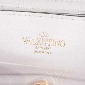 Valentino White PVC VLogo Loco Satchel 5