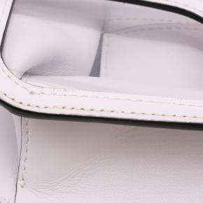Valentino White PVC VLogo Loco Satchel 7