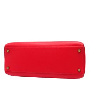 Hermes Rouge Vif Gulliver Kelly II Retourne 32 3