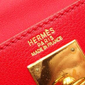 Hermes Rouge Vif Gulliver Kelly II Retourne 32 4