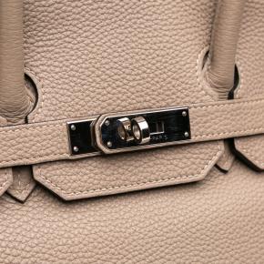 Hermes Gris Tourterelle Togo Birkin Retourne 35 7