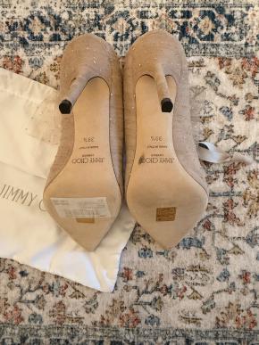 Jimmy Choo Ballet Pink Lavish Tulle Pumps 5