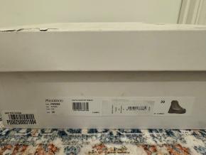 J W Anderson White Leather And Canvas Sneakers 7