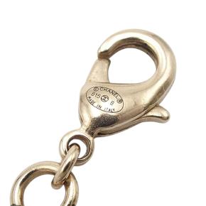 Chanel  Faux Pearl Flower Drop Pendant Necklace 7