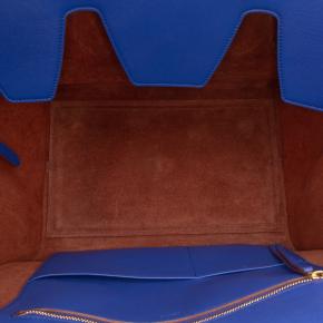 Celine Blue  Smooth Medium Calfskin Tie Knot Tote 4