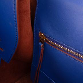 Celine Blue  Smooth Medium Calfskin Tie Knot Tote 7