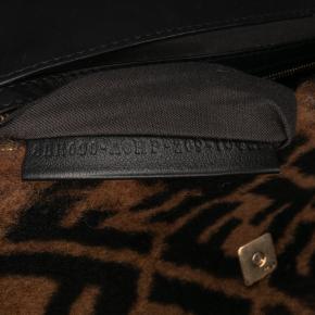 Fendi Brown Medium Zucca Shearling Baguette Satchel 7