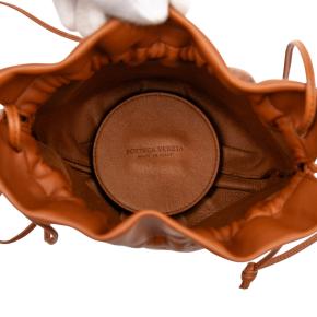 Bottega Veneta Tan Nappa Drawstring Bucket Bag 4