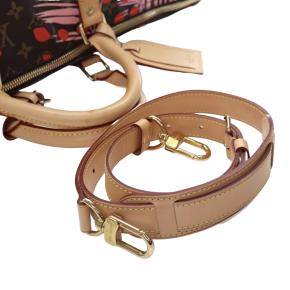 Louis Vuitton Coated Canvas Monogram Jungle Dots Keepall Bandouliere 50 15