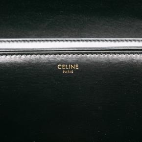 Celine Black Classique Shiny Calfskin Triomphe Crossbody 5