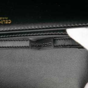 Celine Black Classique Shiny Calfskin Triomphe Crossbody 6