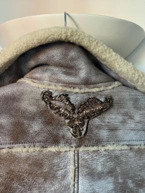 Prada Embellished Shearling Coat 9