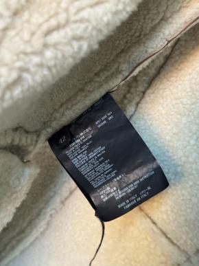 Prada Embellished Shearling Coat 7