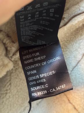 Prada Embellished Shearling Coat 8