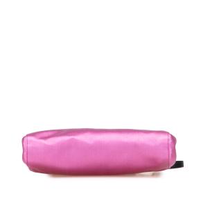 Miu Miu Pink Satin Clasp Clutch on Strap 3
