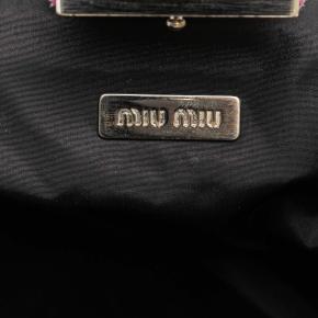 Miu Miu Pink Satin Clasp Clutch on Strap 5
