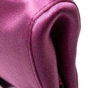 Miu Miu Pink Satin Clasp Clutch on Strap 8